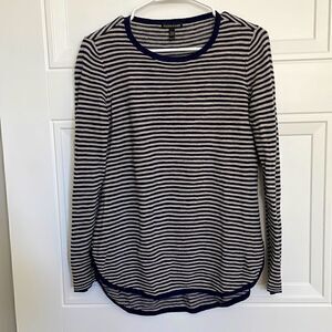 Eileen Fisher Long Sleeve Striped Sweater